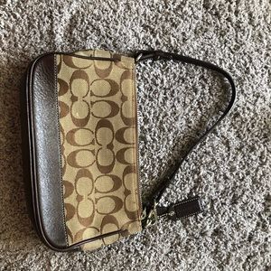 Coach clutch purse wristlet